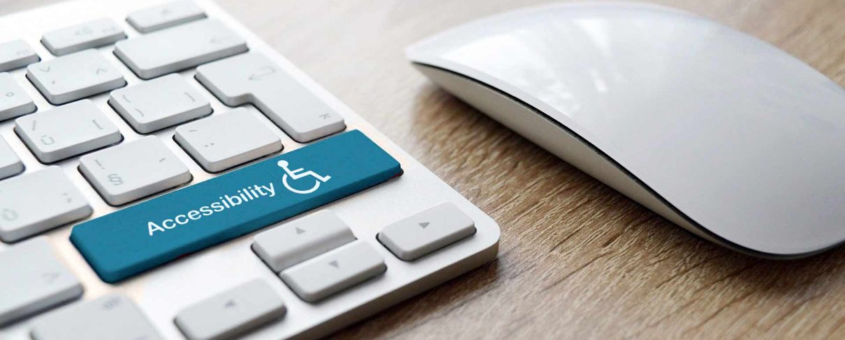 decorative image representing an accessible website