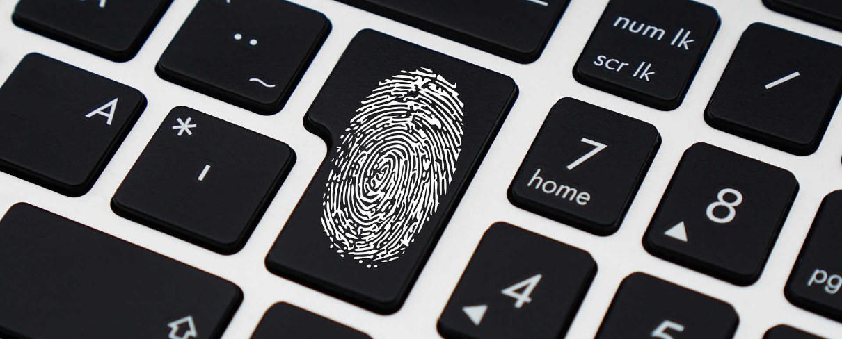 fingerprint scanner representing patient privacy