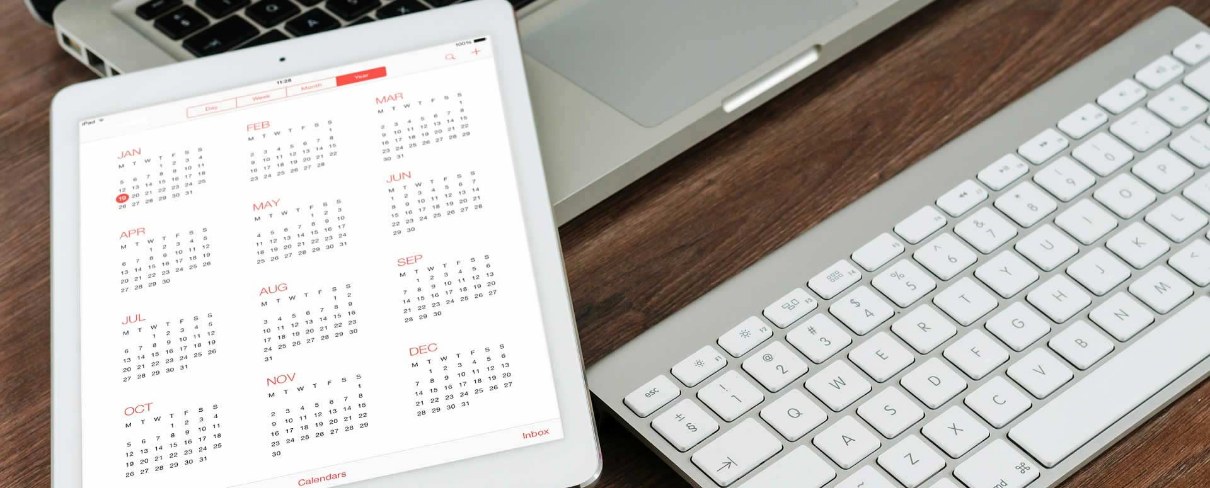 image of a calendar representing booking an appointment
