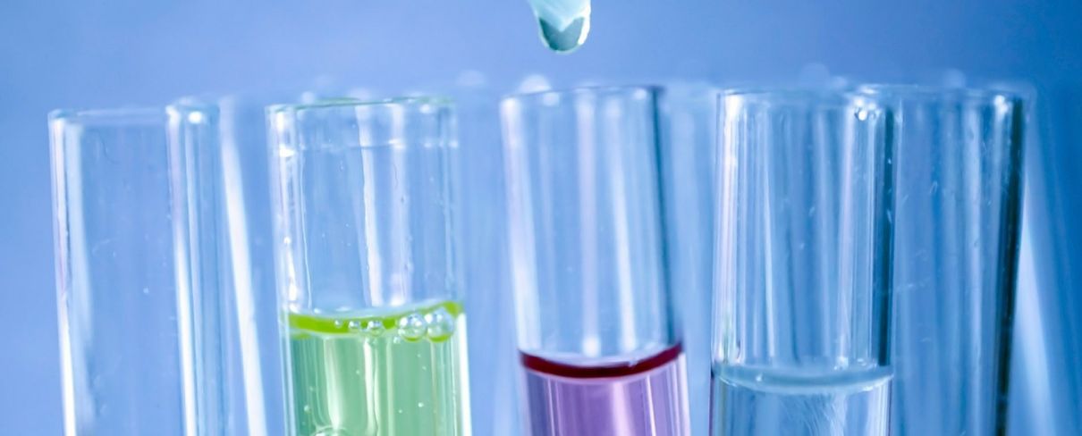 decorative image representing blood tests